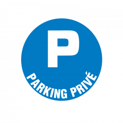 Sticker Panneau Parking Privé - 2
