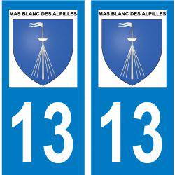 Sticker Plaque Mas-Blanc-des-Alpilles 13103