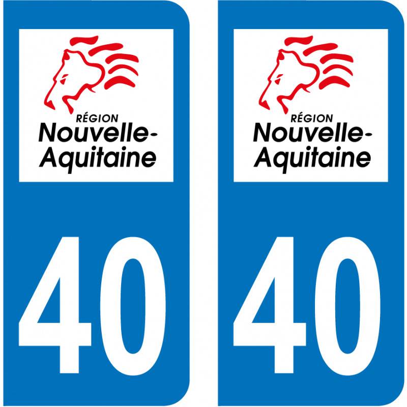 Sticker Plaque 40 Landes Sticker Plaque 40 Landes