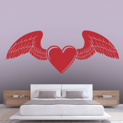 Sticker Mural Le Cœur D'un Ange