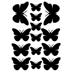 Sticker Kit De Stickers Papillons - 2
