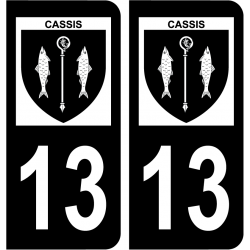 Sticker Plaque Black Cassis 13260 - 2