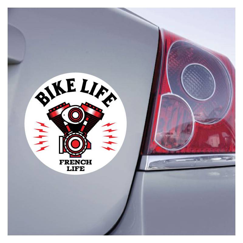 Sticker Bike Life - French Life