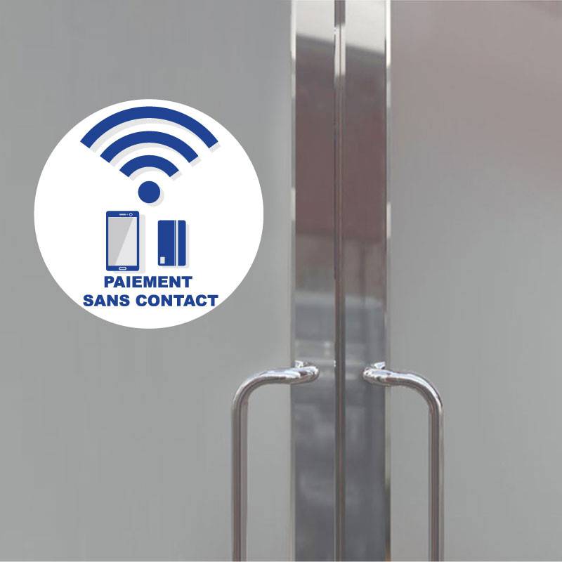 Sticker Paiement Sans Contact - 3 Sticker Paiement Sans Contact - 3