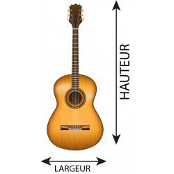 Sticker Guitare Sèche - 2