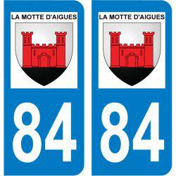 Sticker Plaque La Motte-d'Aigues 84240