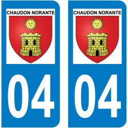 Sticker Plaque Chaudon-Norante 04330 - 1