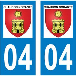 Sticker Plaque Chaudon-Norante 04330 - 5