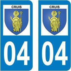 Sticker Plaque Cruis 04230 - 1
