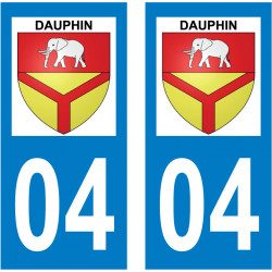 Sticker Plaque Dauphin 04300 - 2