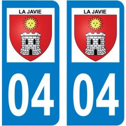 Sticker Plaque La Javie 04420
