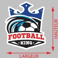 Sticker Football Logo Deco intérieur - 2