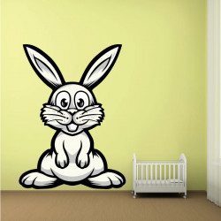 Sticker Lapin Deco intérieur - 1