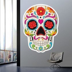 Sticker Calavera Skull Tête de Mort Deco intérieur - 1