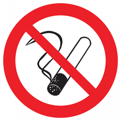  Sticker Panneau Interdiction De Fumer