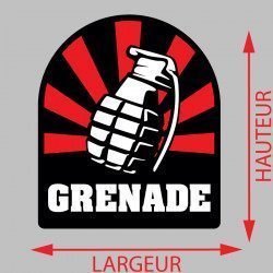 Sticker Grenade Deco intérieur - 2