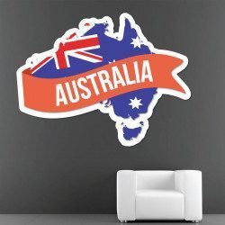 Sticker Australia Deco intérieur - 1