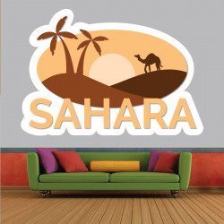 Sticker Sahara Deco intérieur - 1