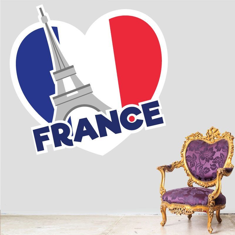 Sticker France Deco intérieur - 1