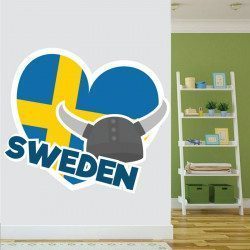 Sticker Sweden Deco intérieur - 1