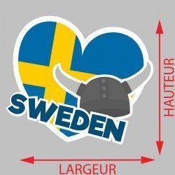 Sticker Sweden Deco intérieur - 2