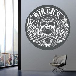Sticker Bikers Deco intérieur