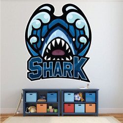 Sticker Shark sea Deco intérieur - 1