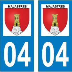 Sticker Plaque Majastres 04270 - 2