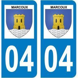 Sticker Plaque Marcoux 04420
