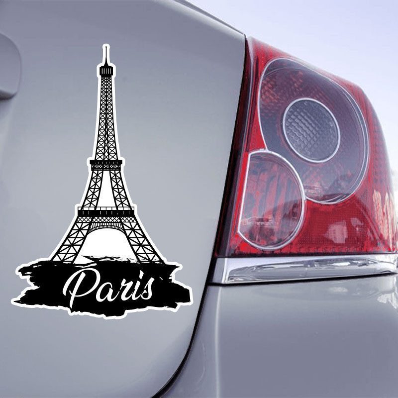 Esprit Vague Mon préféré Paris Tour Eiffel Papier Autocollant Set 56pcs 