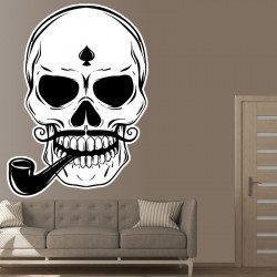 Sticker Tête de Mort As De pique Deco intérieur - 1