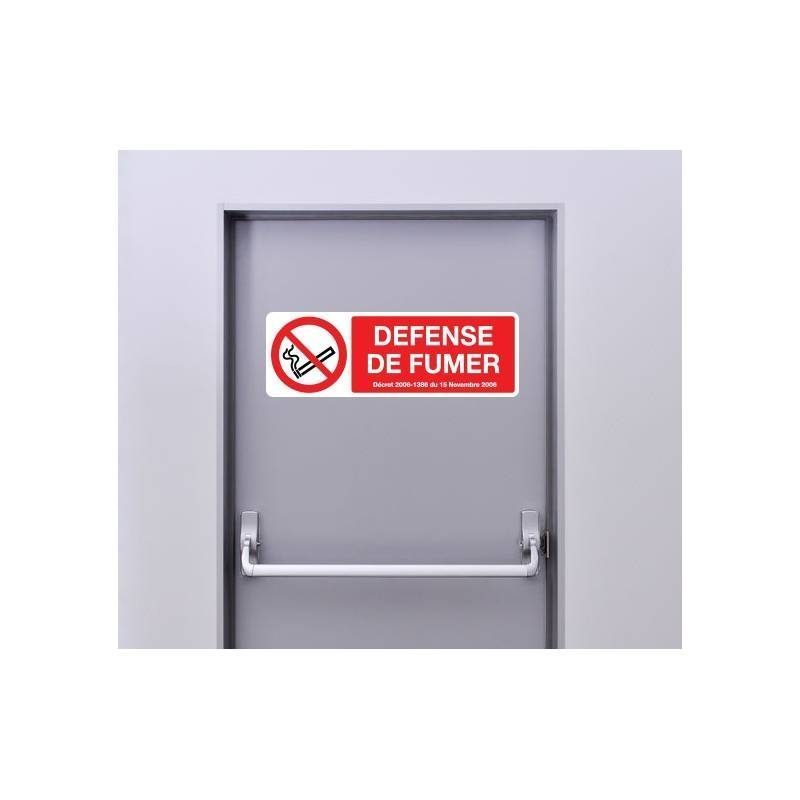 Autocollant Panneau Défence De Fumer Autocollant Panneau Défence De Fumer