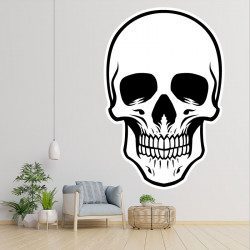 Sticker Tête de Mort Deco intérieur - 1