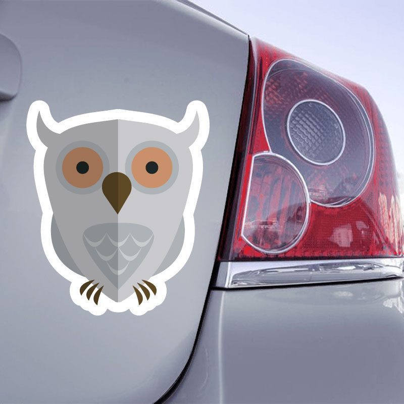 Autocollant Mini Hibou - 1