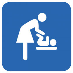  Sticker Panneau Table à langer bébé