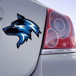 Sticker Loup Bleu - 1