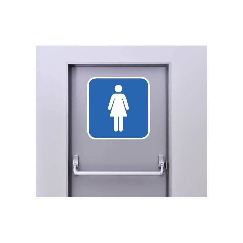 Autocollant Panneau Toilette Pour Femme Autocollant Panneau Toilette Pour Femme