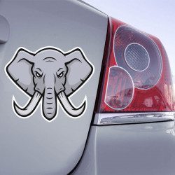 Autocollant Elephant - 1