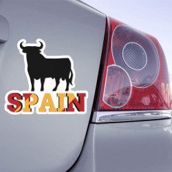 Autocollant Spain - 1