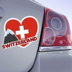 Autocollant Switzerland - 1