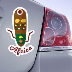 Autocollant Africa - 1