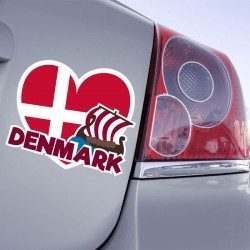 Autocollant Denmark - 2