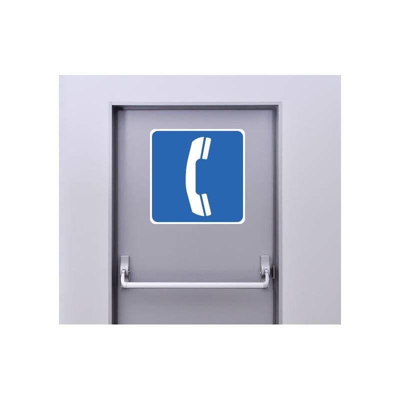 Autocollant Panneau Cabine Téléphonique Autocollant Panneau Cabine Téléphonique