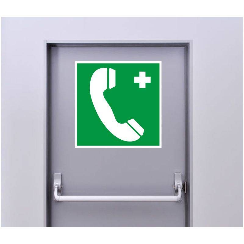 Autocollant Panneau Téléphone Pour Le Sauvetage Autocollant Panneau Téléphone Pour Le Sauvetage