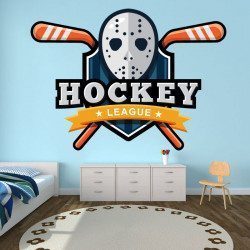Autocollant Hockey League - 1