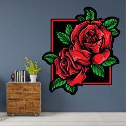 Autocollant Roses - 1