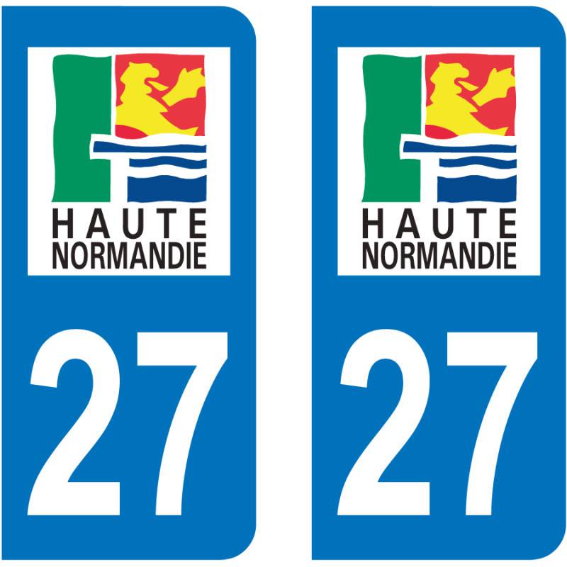 Autocollant Plaque 27 Eure Autocollant Plaque 27 Eure