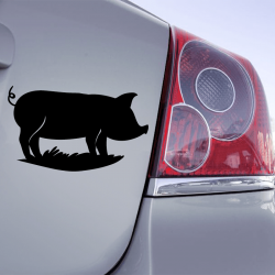 Autocollant Cochon - 1