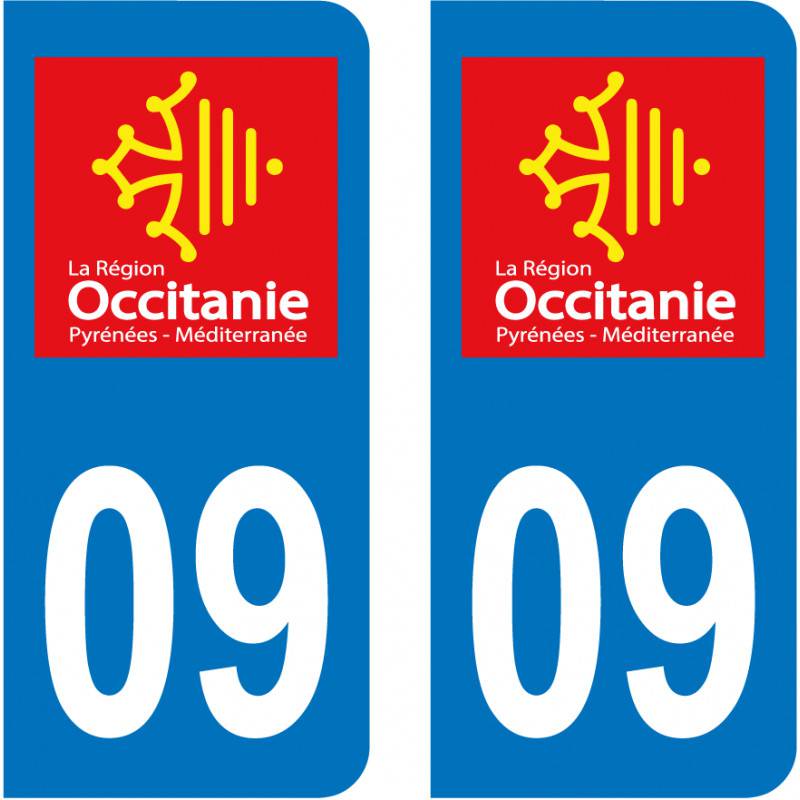 Sticker Plaque 09 Ariège Sticker Plaque 09 Ariège