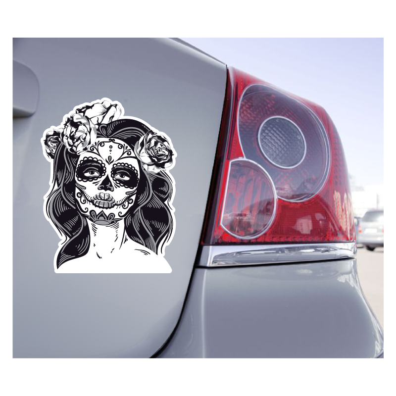 Sticker Catrina Skull - 1